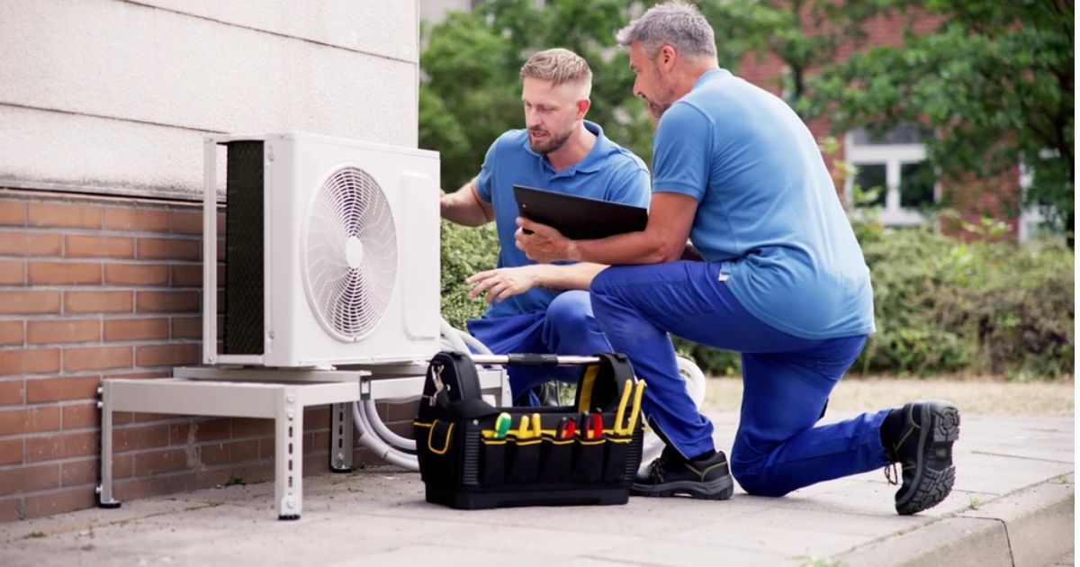 Professional smart thermostat installation service technician Los Angeles home HVAC system upgrade
